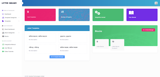 templates list